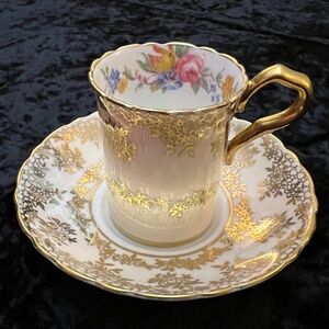 Very Rare Paragon Fine Bone China TeaCup and Saucer Double Warranted